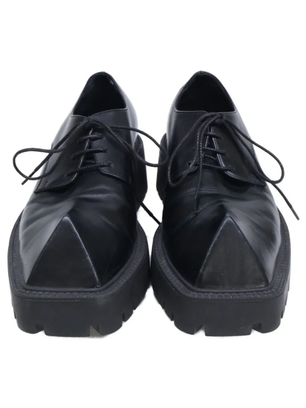 Balenciaga Rhino Square Hapi Ramid Toe Derby Shoes